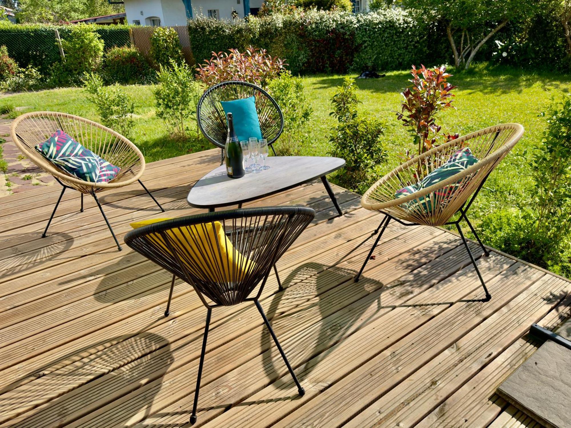 Maison Des Chenes 64 - Independant Apartment With Terrasse Boucau Eksteriør billede
