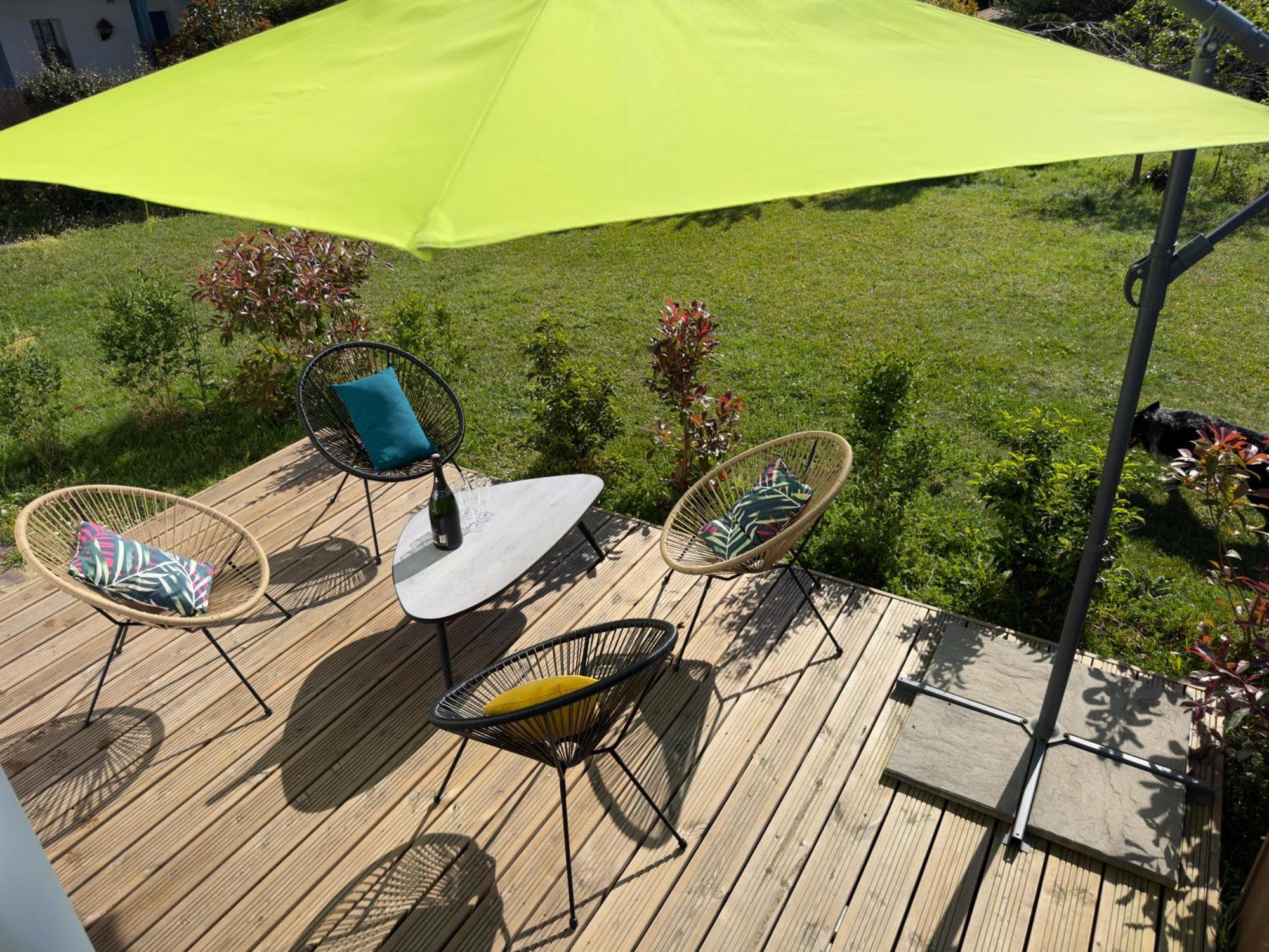 Maison Des Chenes 64 - Independant Apartment With Terrasse Boucau Eksteriør billede